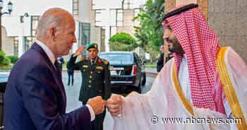 Biden meets with Saudi crown prince amid tensions over Khashoggi murder
