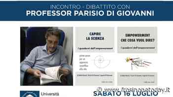 Sora, tutto pronto per l’incontro-dibattito con il professor Parisio Di Giovanni, - FrosinoneToday