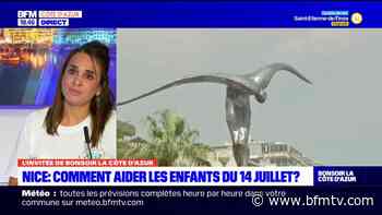 Hommage à Nice: l'émotion de Hager Ben Aouissi, fondatrice de l'association "Une voie des enfants" - BFMTV