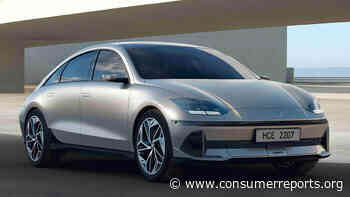 Sleek 2023 Hyundai Ioniq 6 Electric Sedan Breaks Cover - consumerreports.org