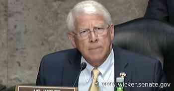 Wicker Statement on Latest Consumer Price Index Figure - Senator Roger Wicker