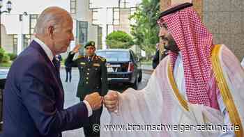 Biden in Saudi-Arabien empfangen