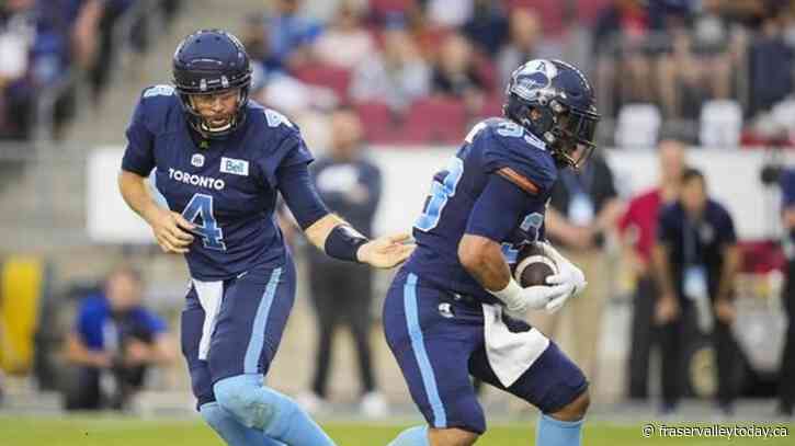 Veteran Argos running back Harris chasing two career milestones