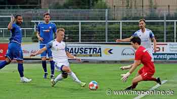 Viele Fehler und wenig Tore bei Test für den FSV 63 Luckenwalde - Märkische Allgemeine Zeitung