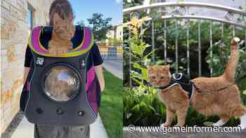 These Stray-Branded Accessories Let You Transport Your Cat With Futuristic Flair - Game Informer