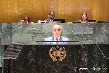 Kazakhstan addresses UN high-level roundtable on SDGs - inform.kz/en