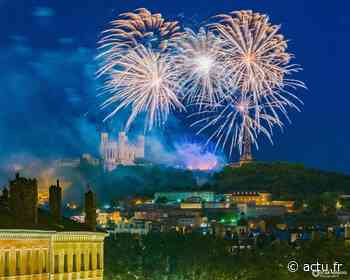 Lyon. Découvrez les incroyables images du feu d’artifice du 14 juillet - actu.fr