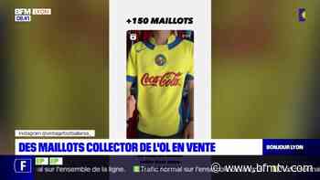 Lyon: des maillots collector de l'OL en vente - BFMTV