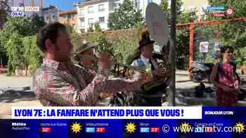 Lyon: un atelier fanfare dans le 7e arrondissement - BFMTV