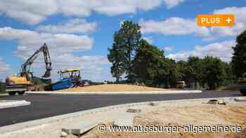 Aichach: So weit ist der neue Kreisverkehr bei der Obi-Kreuzung in Ecknach | Aichacher Nachrichten - Augsburger Allgemeine