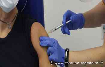 Vaccinazion anti-covid: quarta dose per le persone dai 60 anni in su e quelle altamente fragili dai 12 anni in avanti - Comune di Segrate