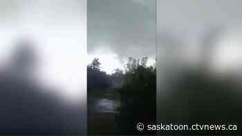 'It's scary': Video shows 'probable' tornado near Allan, Sask.