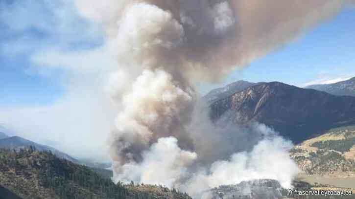 Six homes destroyed, no injuries reported in ‘daunting’ wildfire west of Lytton, B.C.