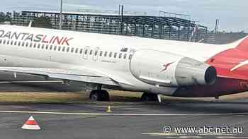 After five days, Qantas is still trying to get this bogged plane out of soft ground