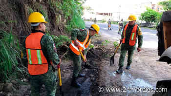 Piden mantenimiento tras deslave en carretera Cuernavaca- Taxco - 24 Morelos
