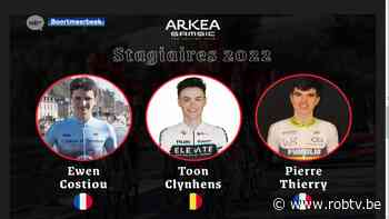 Toon Clynhens (21) uit Boortmeerbeek wordt stagiair bij Arkea-Samsic - ROB-tv