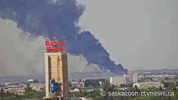Multiple fires burn on Saskatoon's outskirts