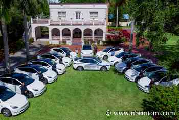 It's Electric! Hallandale Beach Police Rolls Out Electric Vehicle Fleet