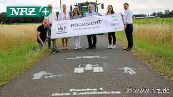 Kreis Borken: Landwirte besprayen Feldwege mit Schriftzügen - NRZ News