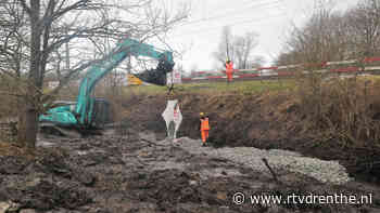 Proef bij spoor tegen graafdrift bever lijkt succesvol - RTV Drenthe