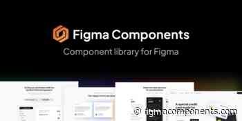 Figma Component Library - Find and copy free Figma components in one place