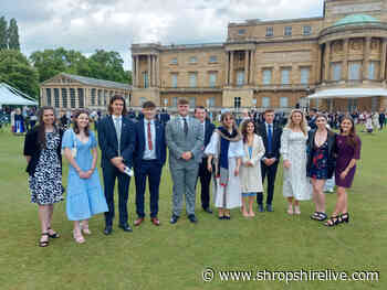Ellesmere College celebrates gold Duke Of Edinburgh Awards at Buckingham Palace - Shropshire Live