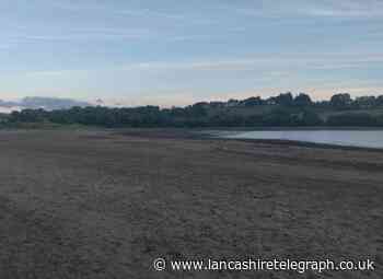 Warning to Foulridge reservoir visitors as Lake Burwain dries up leaving ground boggy and unsafe
