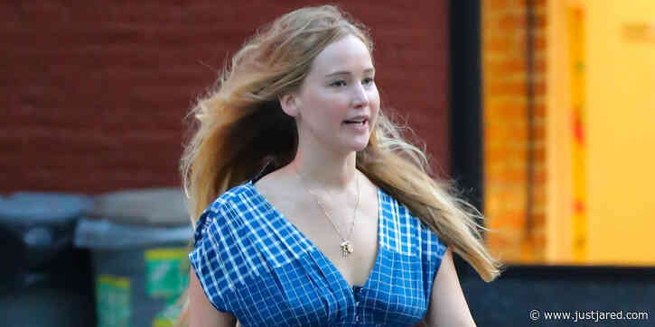 Jennifer Lawrence Leaves Casual Late Lunch Meeting Just As 'No Hard Feelings' Movie Gets Release Date