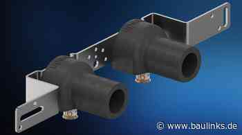 Armaturenanschluss mit Schall- und Leckageschutz à la Uponor