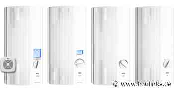 Die Vier von AEG Haustechnik für Warmwasserkomfort: Durchlauferhitzer je nach Bedarf