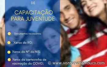 Carpina: Inscrições para cursos profissionalizantes começarão no próximo 18 de julho - Voz de Pernambuco