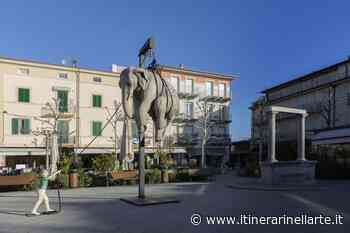 Marta e l'elefante, l'opera di Stefano Bombardieri a Forte dei Marmi - Itinerarinellarte.it