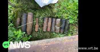 Nederlandse magneetvisser vindt tien obussen in rivier de Zenne in Brussel - VRT NWS