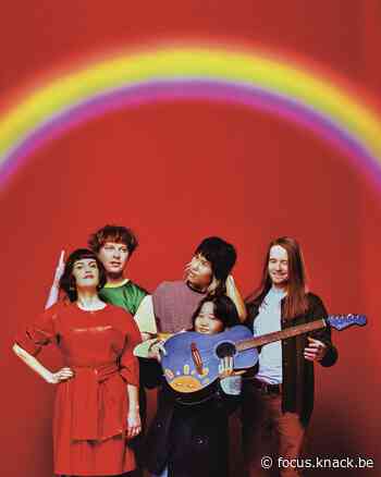 In Brussel ontdekte weirdopopgroep Superorganism ananasbier - Focus Knack