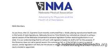 Medical Association Letter Invites Doctors' Comments on Abortion - Nebraska Public Media | News
