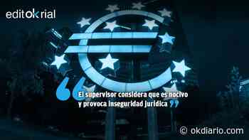 El BCE amonesta a Pedro Sánchez por el ‘madurazo’ a la banca - Okdiario