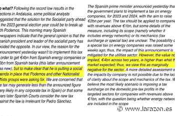 Aviso a los inversores: «Sánchez usa la agenda social de Podemos» - La Razón