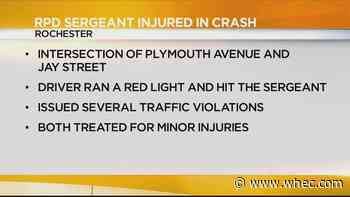 RPD sergeant injured in crash