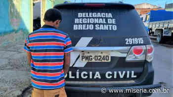 “Burrego” preso pela Polícia Civil em Juazeiro por esfaquear homem que defecava - miseria.com.br