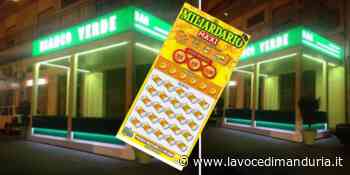 Al bar Bianco Verde un gratta e vinci da centomila euro - La Voce di Manduria