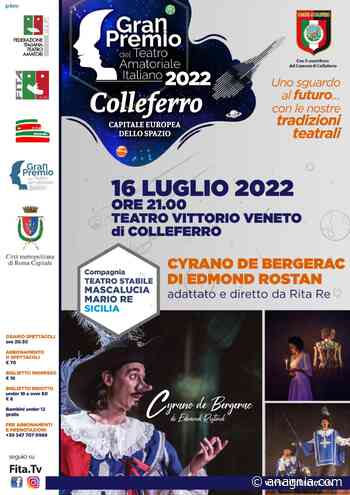 A Colleferro la compagnia siciliana Teatro Stabile Mascalucia “Mario Re” che porterà in scena “Cyrano De Bergerac” di Edmond Rostand - Anagnia