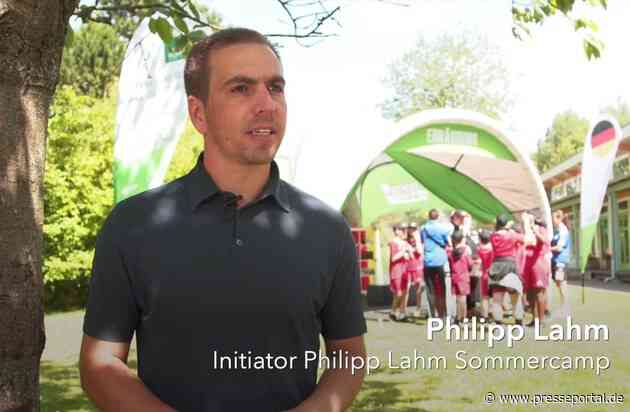 Philipp Lahm Sommercamp und ALDI Nord: Auch der Fußball-Weltmeister von 2014 war dabei