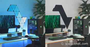 Nanoleaf's New Black LED Wall Panels Are Only Here for a Limited Time     - CNET