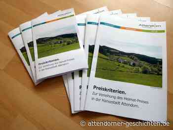 Attendorner Heimat-Preis 2022 - Attendorner Geschichten