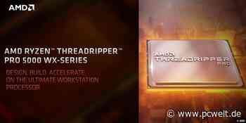 AMD stellt Ryzen Threadripper Pro 5000WX CPUs mit bis zu 64 Kernen vor - PC-WELT