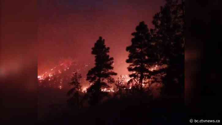 At least 6 homes burned as wildfire spreads outside Lytton, B.C.