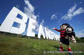 Giant 'Beanotown' sign unveiled over Dundee to mark city's comic heritage - Harrow Times