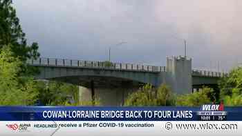 Businesses glad to see all lanes of Cowan-Lorraine drawbridge open - WLOX