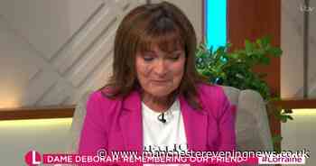 ITV's Lorraine Kelly fights back tears as she pays emotional tribute to 'incredible friend' Deborah James - Manchester Evening News