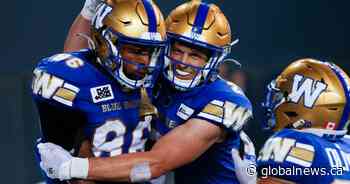 Unbeaten Blue Bombers survive scare to beat Stampeders 26-19